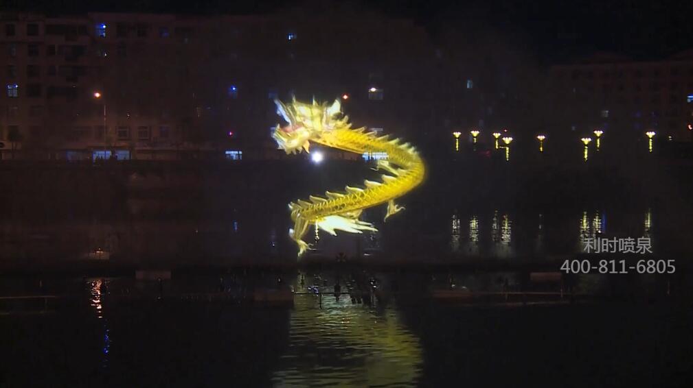 水幕电影实拍
