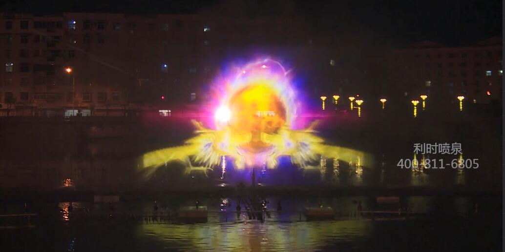 水幕电影实拍