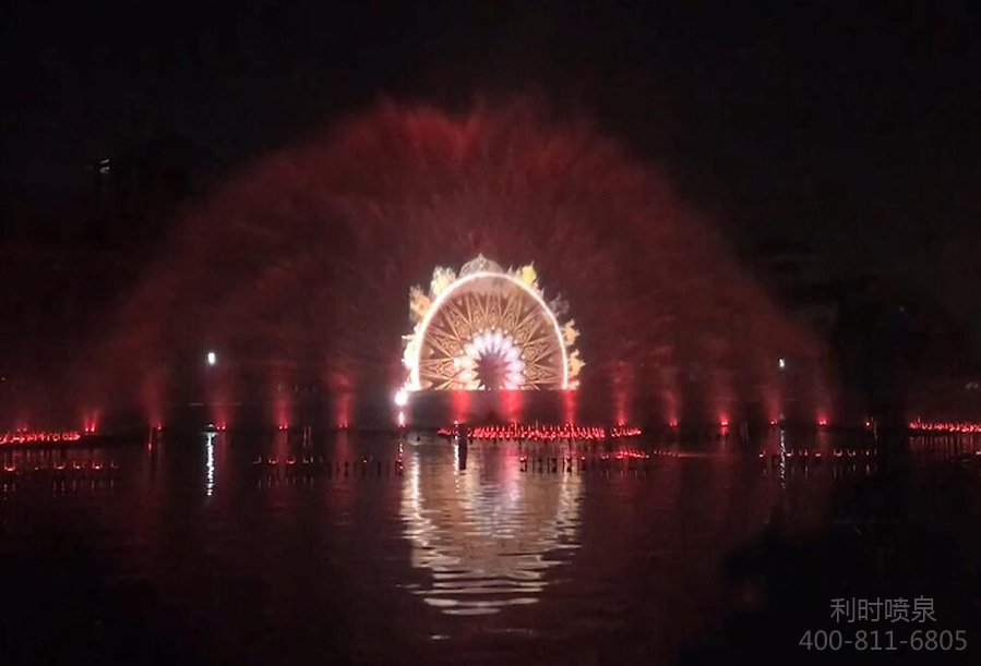 水幕电影实拍